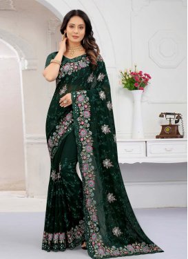 Georgette Contemporary Style Saree