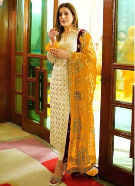Georgette Designer Pakistani Salwar Suit For Ceremonial
