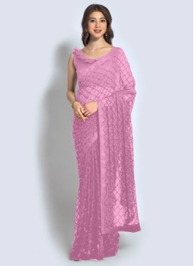 Georgette Designer Traditional Saree For Ceremonial
