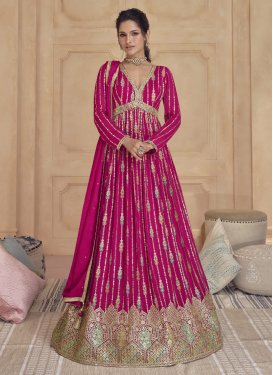 Georgette Floor Length Anarkali Salwar Suit