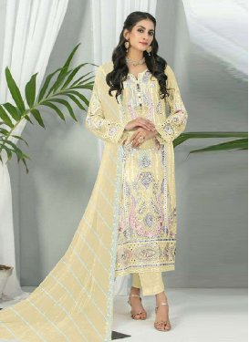 Georgette Long Length Trendy Pakistani Suit