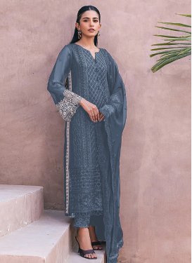 Georgette Pant Style Pakistani Salwar Suit