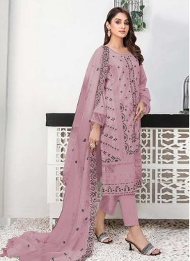 Georgette Pant Style Pakistani Salwar Suit For Festival