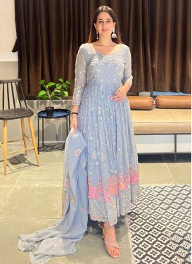 Georgette Readymade Anarkali Salwar Suit
