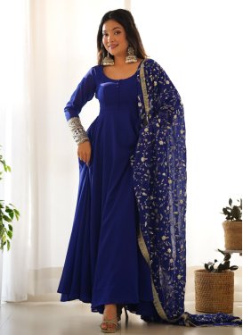 Georgette Readymade Designer Salwar Suit For Ceremonial