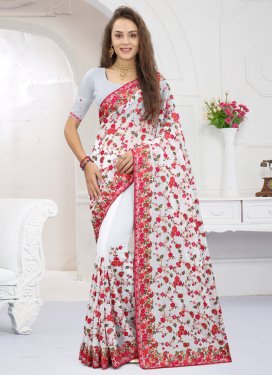 Georgette Traditional Designer Saree For Party