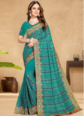 Georgette Traditional Designer Saree For Party