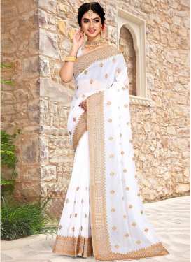 Georgette Traditional Saree For Ceremonial