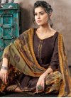 Glamorous Digital Print Jacquard Patiala Salwar Suit - 1