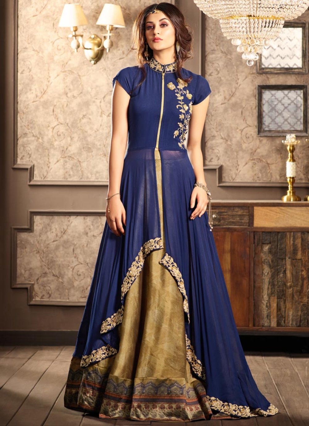 Buy Turquoise Wedding Lehenga Choli Online At Zeel Clothing
