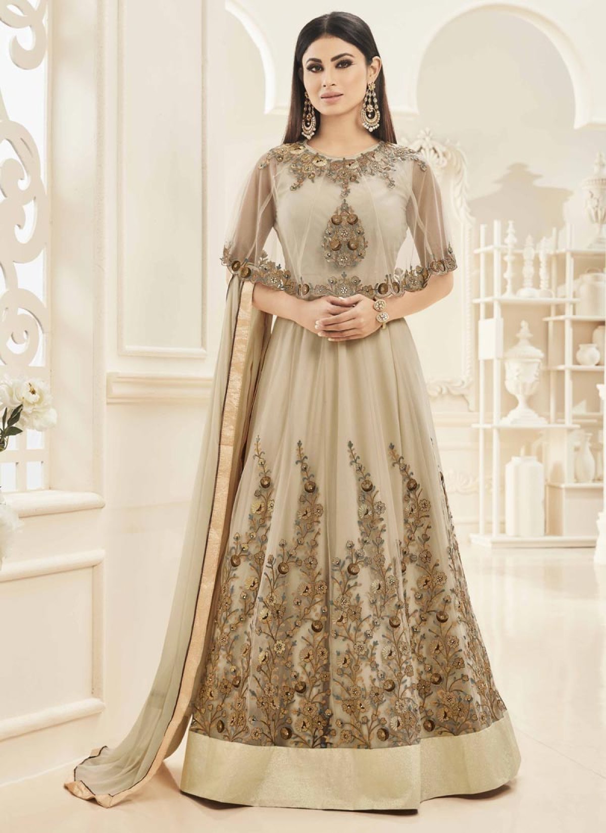 Ankle shops length anarkali suits