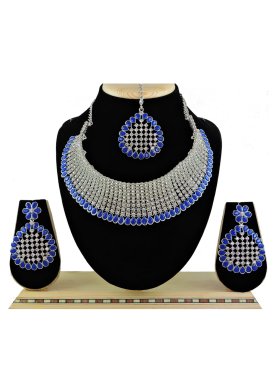 Graceful Stone Work Necklace Set For Festival