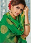 Green Art Silk Traditional Saree - 1