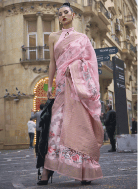 Handloom Silk Designer Traditional Saree For Festival