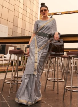 Handloom Silk Trendy Designer Saree