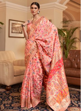 Handloom Silk Trendy Designer Saree For Ceremonial