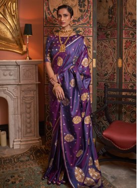 Handloom Silk Trendy Saree For Ceremonial