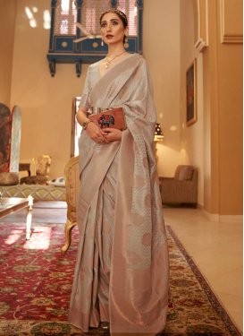 Handloom Silk Woven Work Traditional Designer Saree
