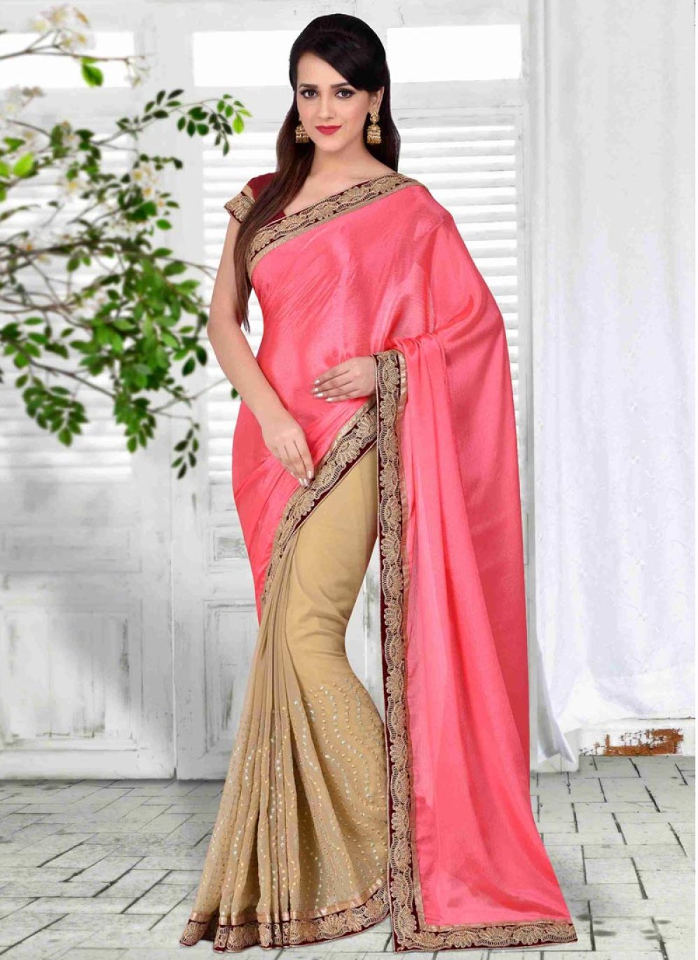 Kaushik LM on Twitter | Saree, Half saree, Samantha in saree