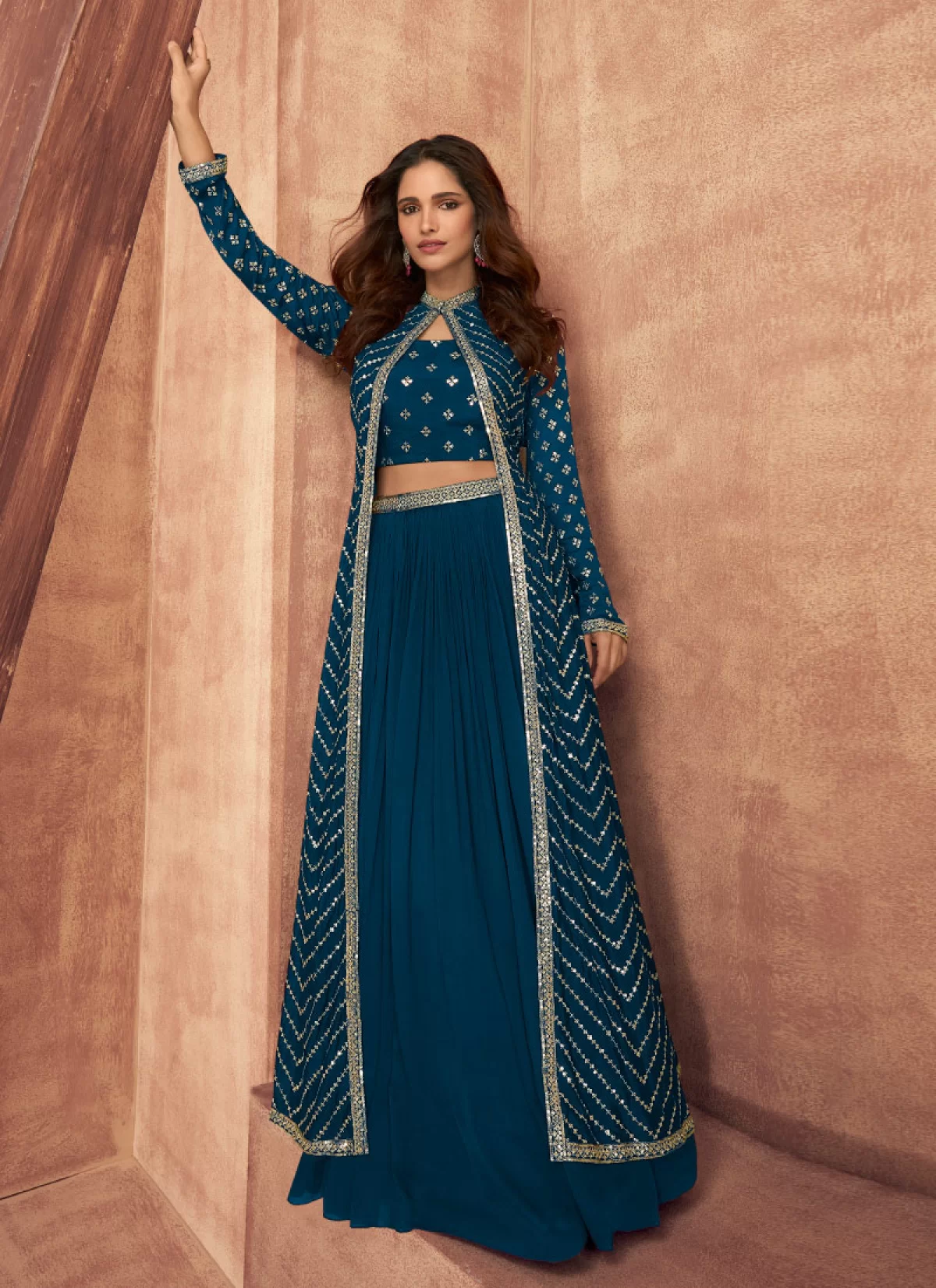 Buy Jacket Style Lehenga Choli Online