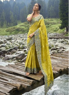 Jacquard Silk Traditional Designer Saree