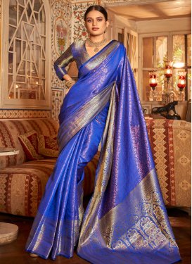 Kanjivaram Silk Trendy Designer Saree