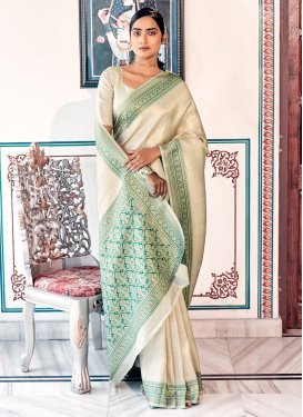 Kanjivaram Silk Woven Work Trendy Classic Saree