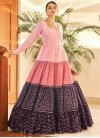 Faux Georgette Floor Length Trendy Gown For Festival - 2