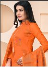 Art Silk Pant Style Pakistani Salwar Kameez For Casual - 1