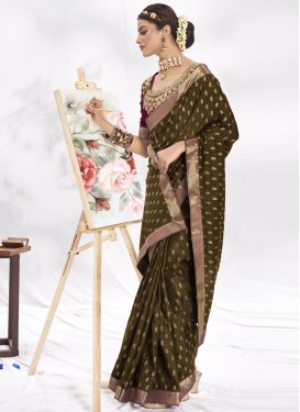 Lace Work Designer Traditional Saree