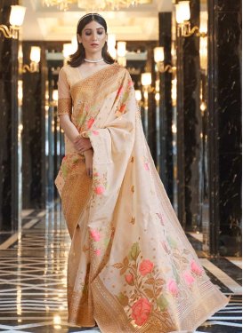 Linen Contemporary Style Saree
