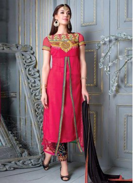 Lovable Floral Work Pant Style Designer Salwar Suit
