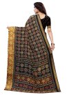Linen Traditional Designer Saree For Casual - 2