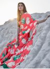 Satin Silk Designer Contemporary Style Saree - 1