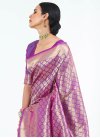 Woven Work Art Silk Traditional Designer Saree - 1