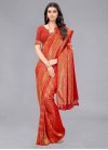 Art Silk Designer Contemporary Style Saree - 2