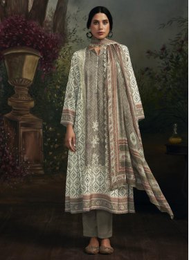Maslin Pant Style Designer Salwar Suit For Ceremonial