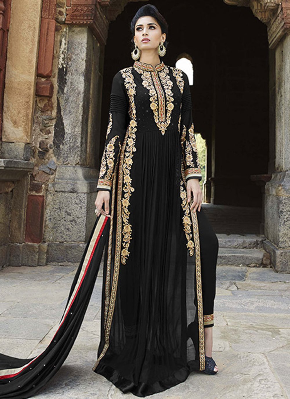 Designer Karachi Long Salwar Kameez Suits, Buy Designer Karachi Long Salwar Kameez  Suits For Women, Designer… | Dress materials, Bollywood dress, Pakistani  outfits