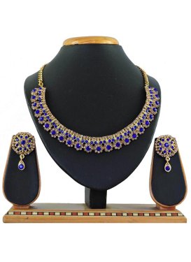 Modest Beads Work Necklace Set