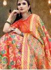 Multi Colour Art Silk Festival Classic Designer Saree - 1