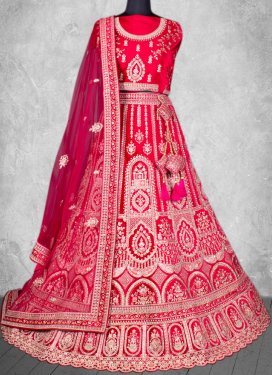Net Designer Lehenga Choli For Bridal