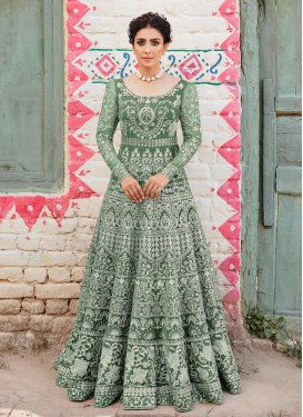 Net Floor Length Anarkali Salwar Suit