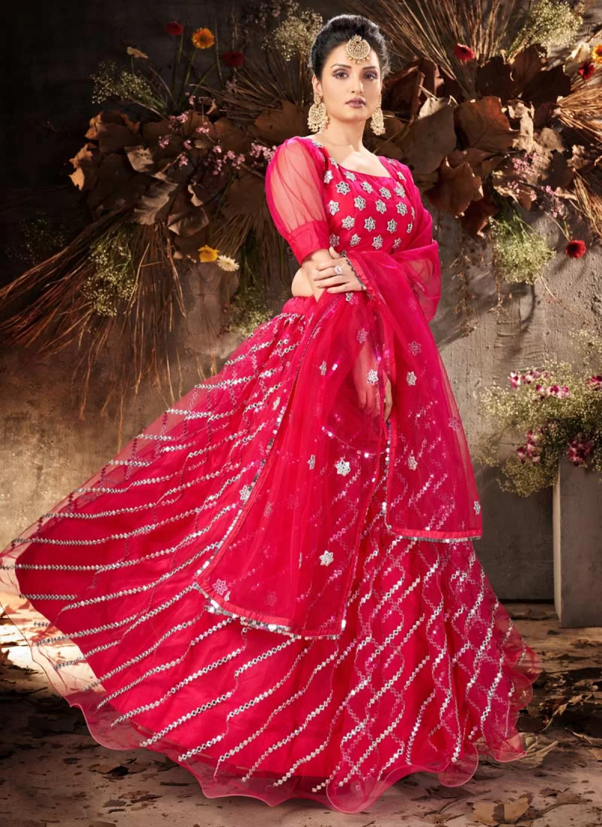 Gota patti lehenga choli online best sale