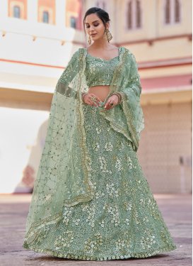 Net Trendy Designer Lehenga Choli For Bridal