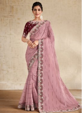 Organza Designer Contemporary Saree