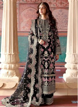 Organza Long Length Trendy Pakistani Suit For Ceremonial