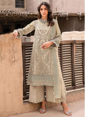 Organza Palazzo Style Pakistani Salwar Suit
