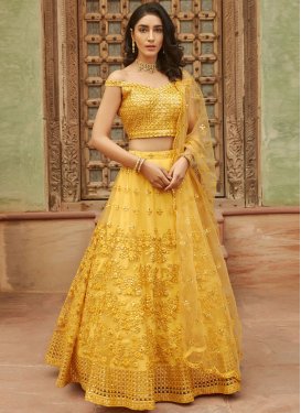 Organza Trendy Designer Lehenga Choli