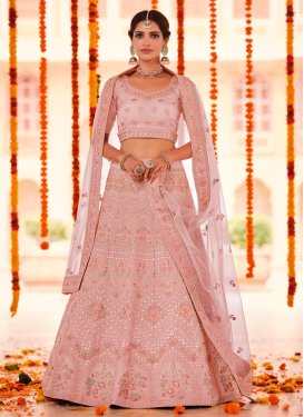 Organza Trendy Designer Lehenga Choli For Bridal