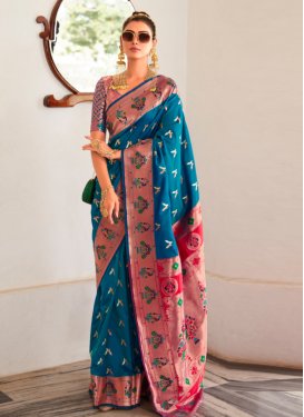 Paithani Silk Traditional Designer Saree